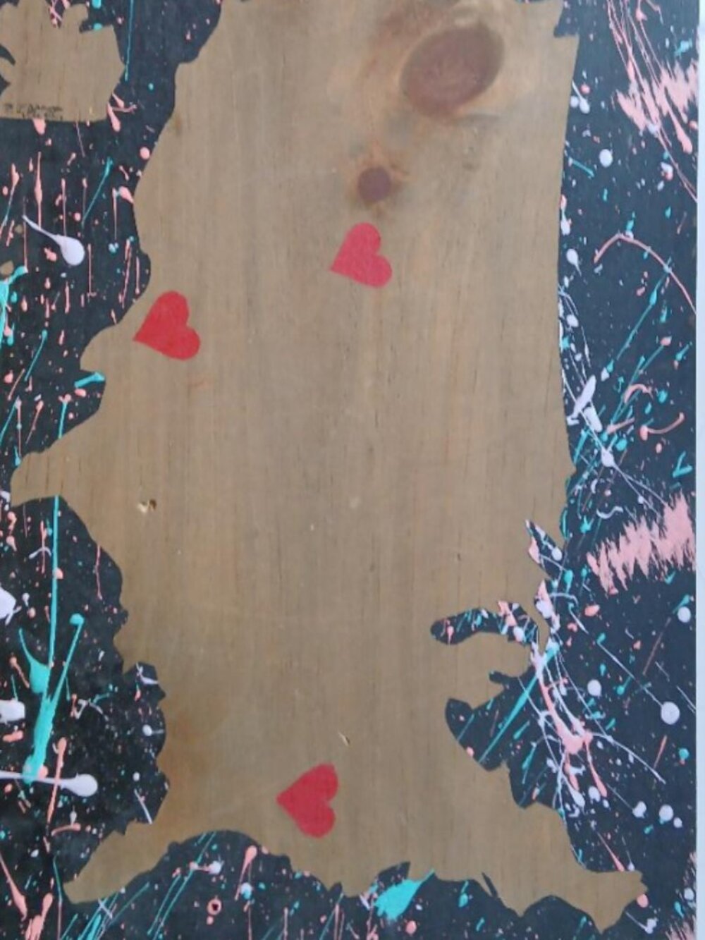 Love Across America" Painting my Chef Dr. Mark Twain Heaton III